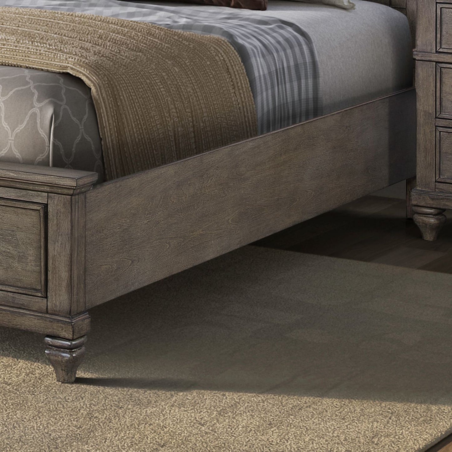 Twin Lakes - Storage Bed Rails - Gray