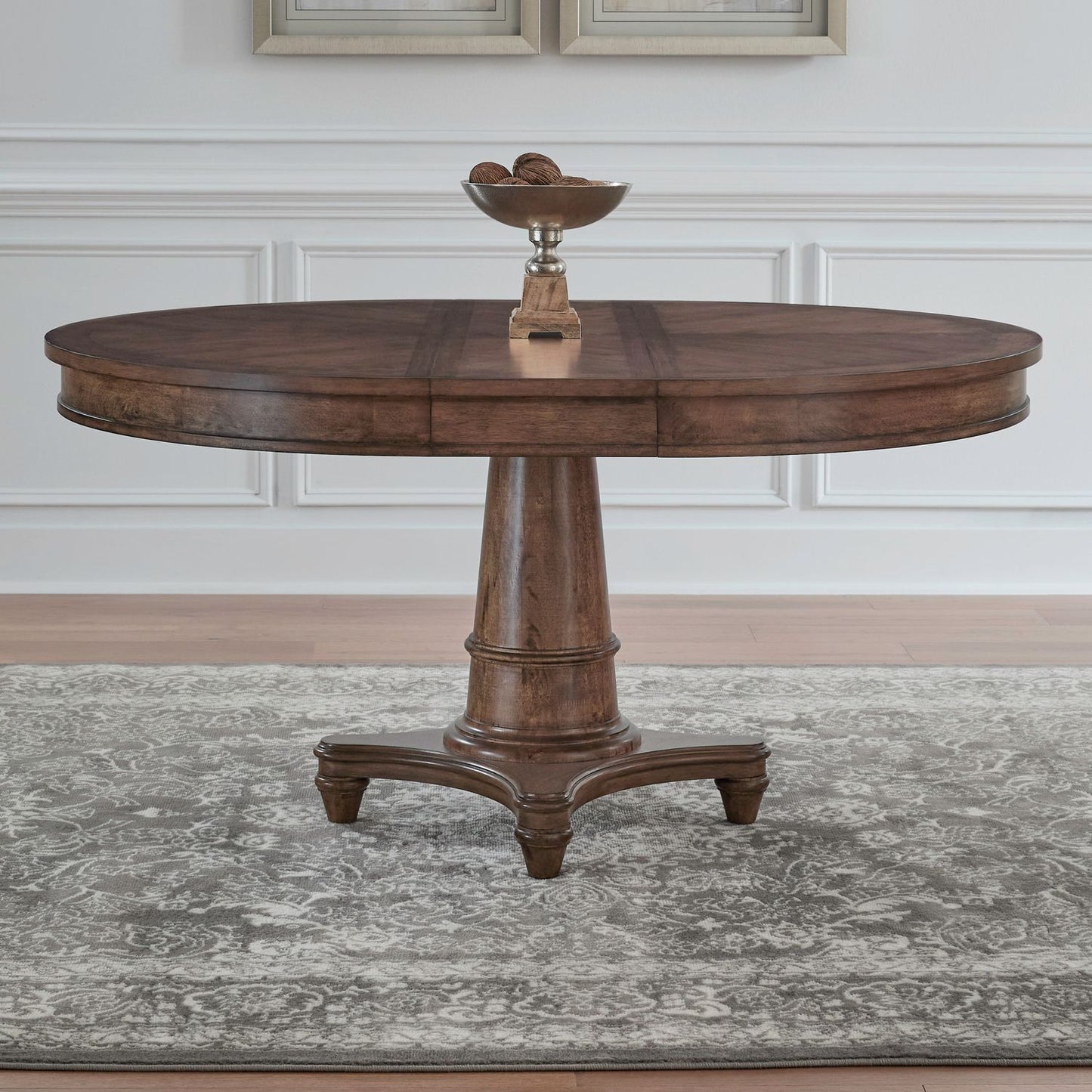 Harrison Heights - Round Pedestal Table Top - Sienna
