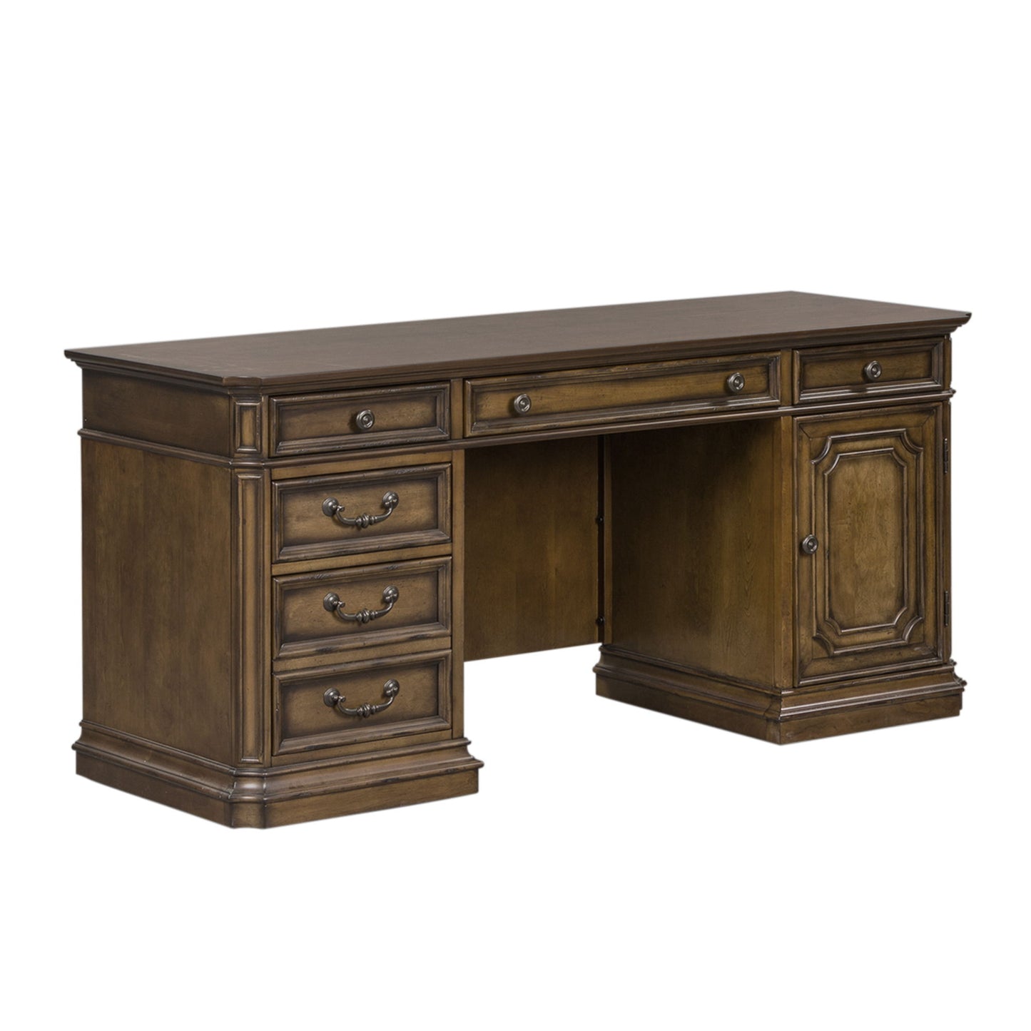 Amelia - Jr Executive Credenza Base - Dark Brown