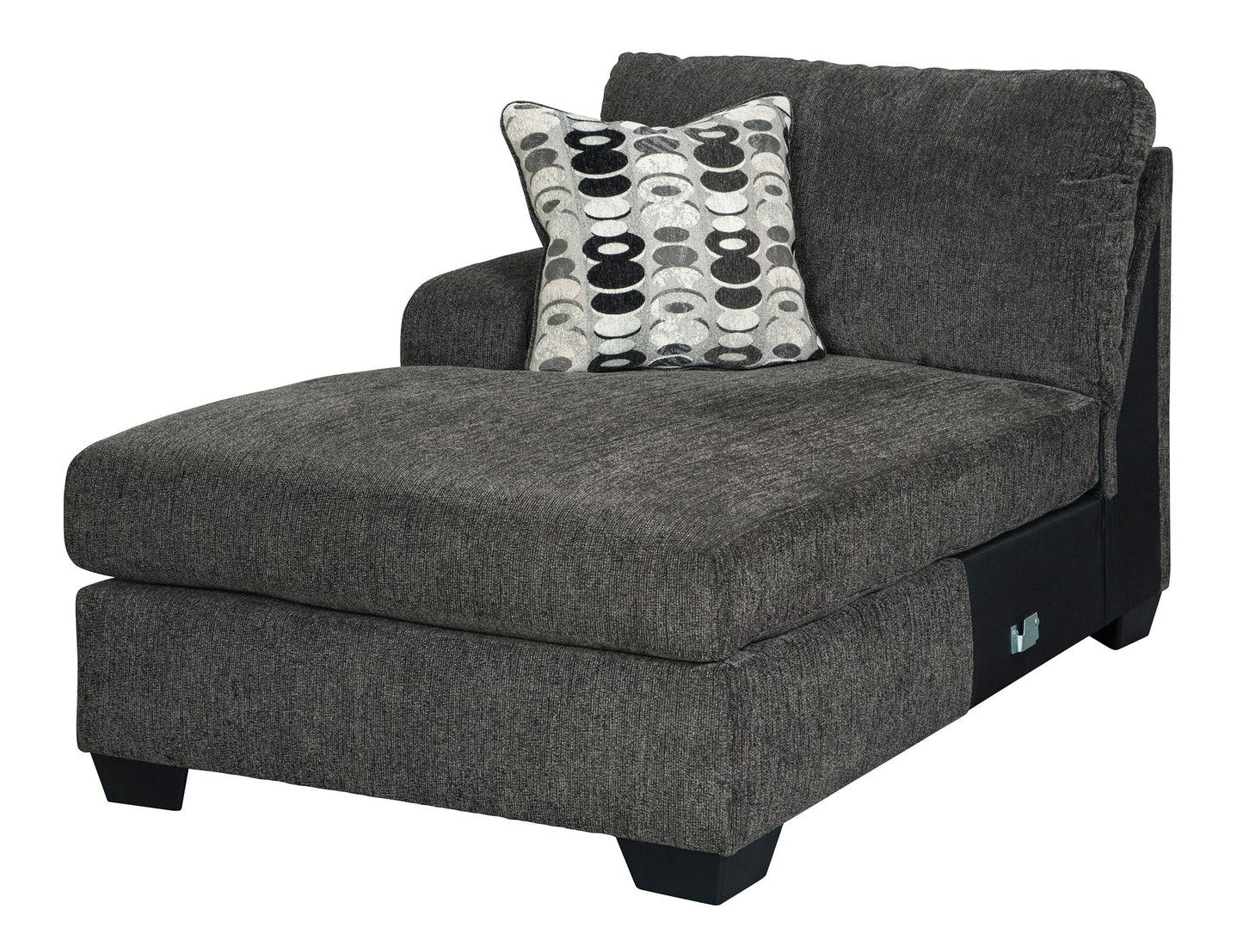 Ballinasloe - LAF Corner Chaise - Smoke