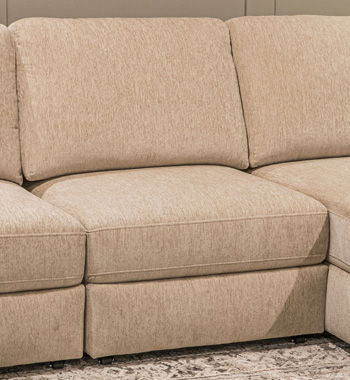 Stringer - Armless Power Sliding Chair - Sand