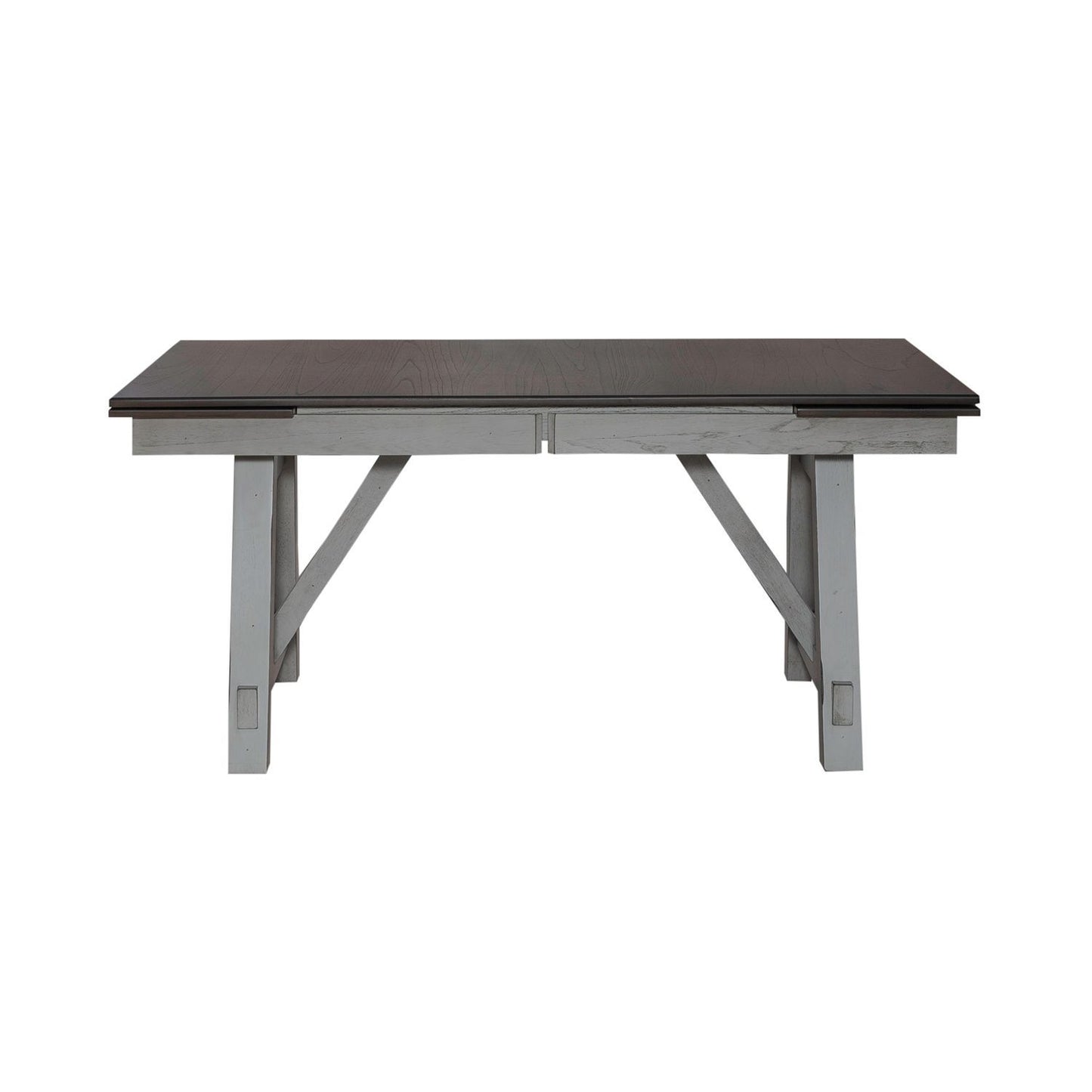 Newport - Trestle Table Top - Dark Brown
