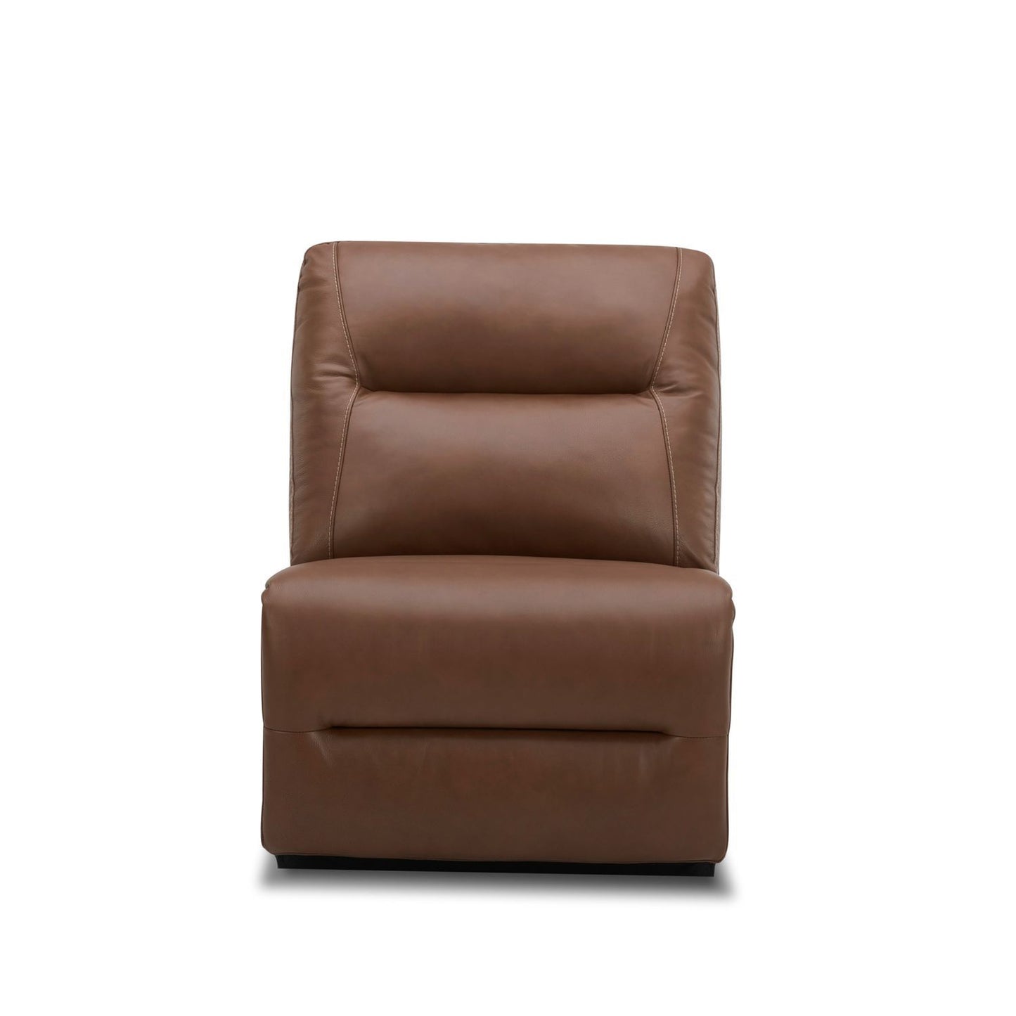 Cameron - Armless Chair - Dakota Saddle