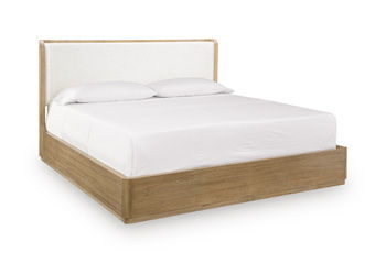 Pamaria - Queen/King Panel Rails - Light Brown
