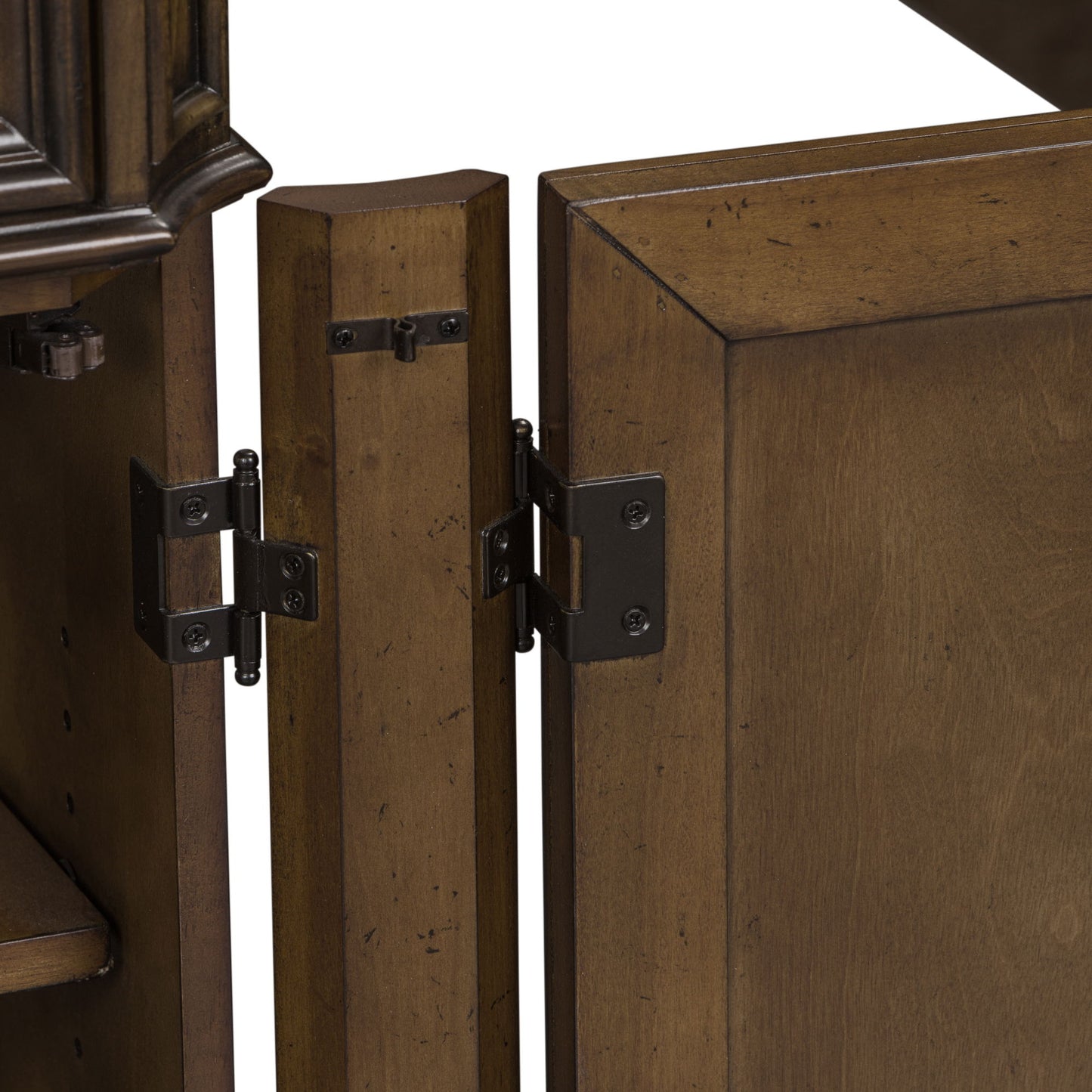 Amelia - Jr Executive Credenza Base - Dark Brown
