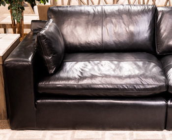 Emilia - Black - LAF Corner Chair