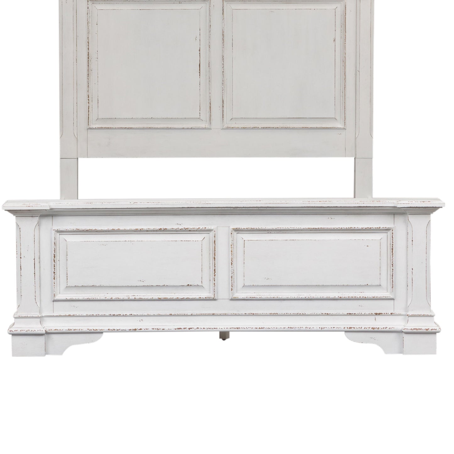 Abbey Park - Queen Panel Footboard - White