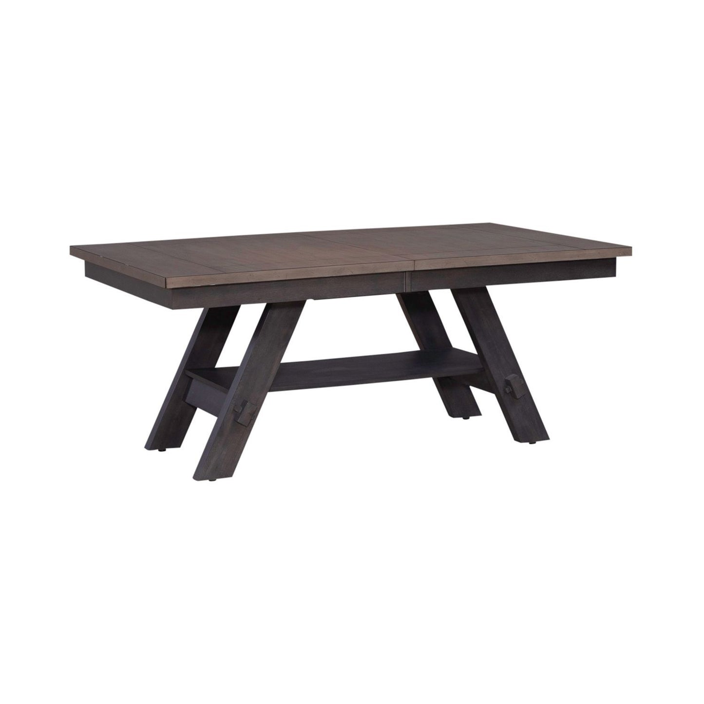 Lawson - Pedestal Table Base - Slate / Weathered Gray