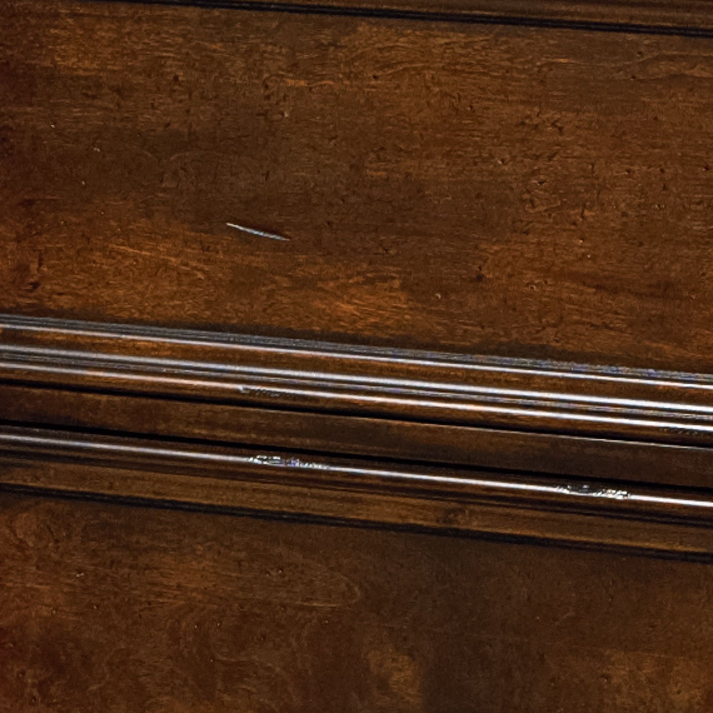 Arbor Place - King Sleigh Footboard - Dark Brown