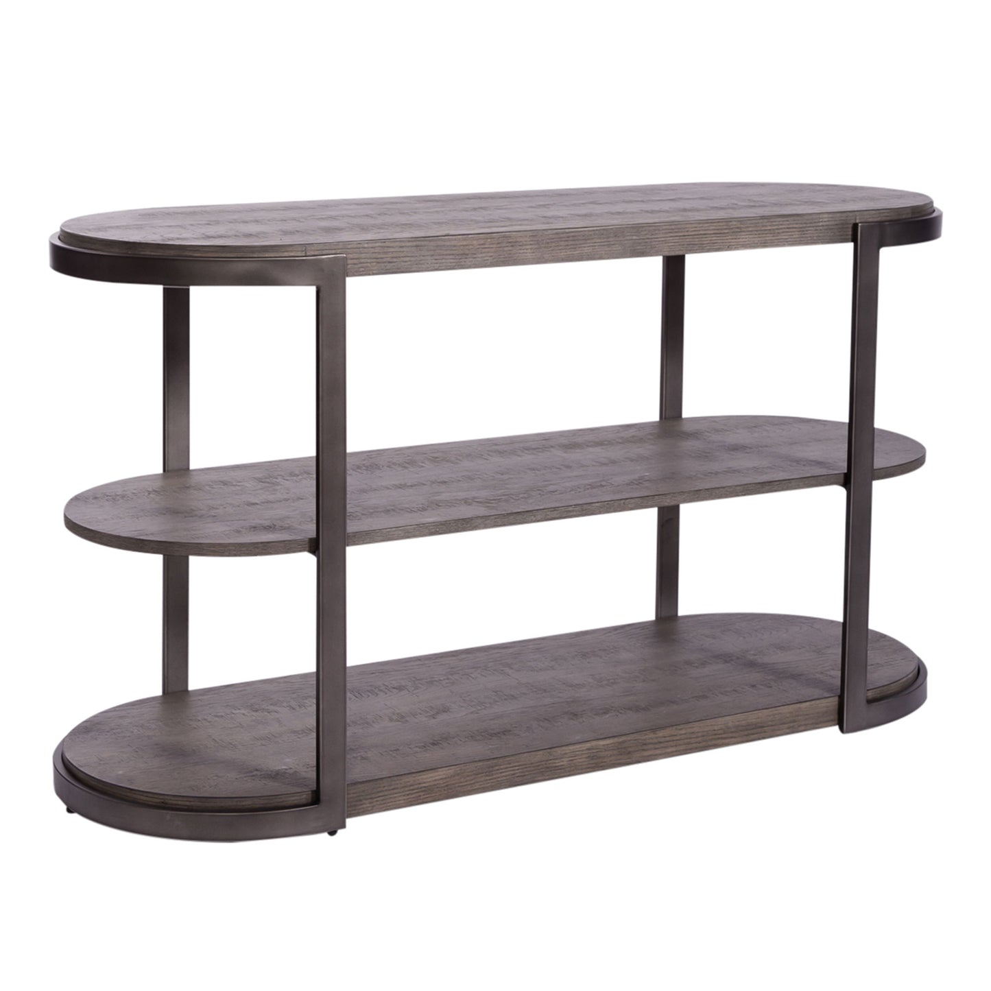 Modern View - Sofa Table Base - Gauntlet Gray