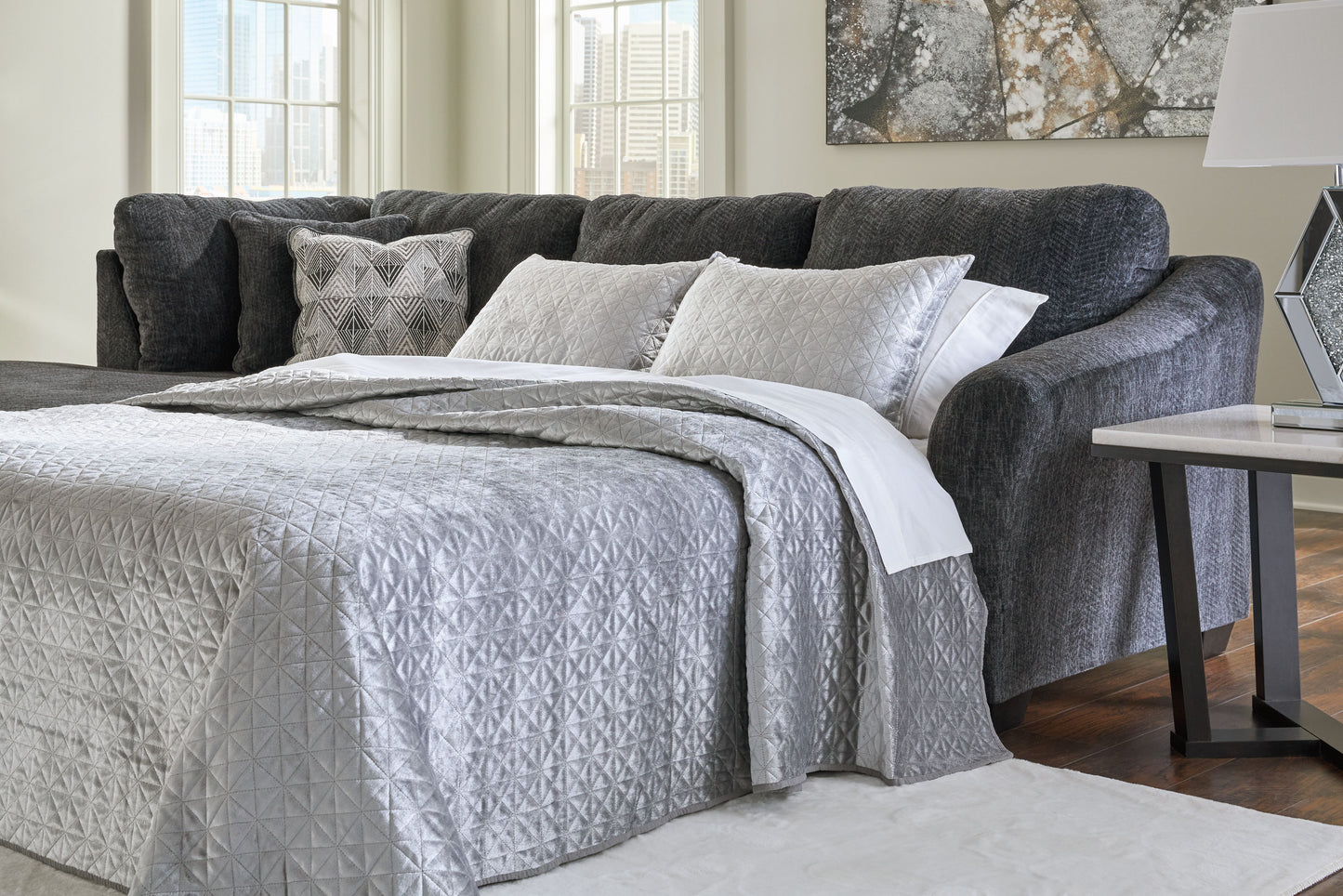 Biddeford - Raf Full Sofa Sleeper - Shadow