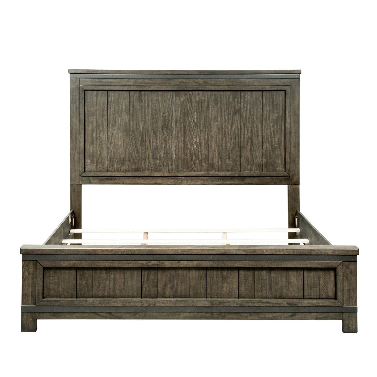 Thornwood Hills - Panel Bed Rails - Rock Beaten Brown