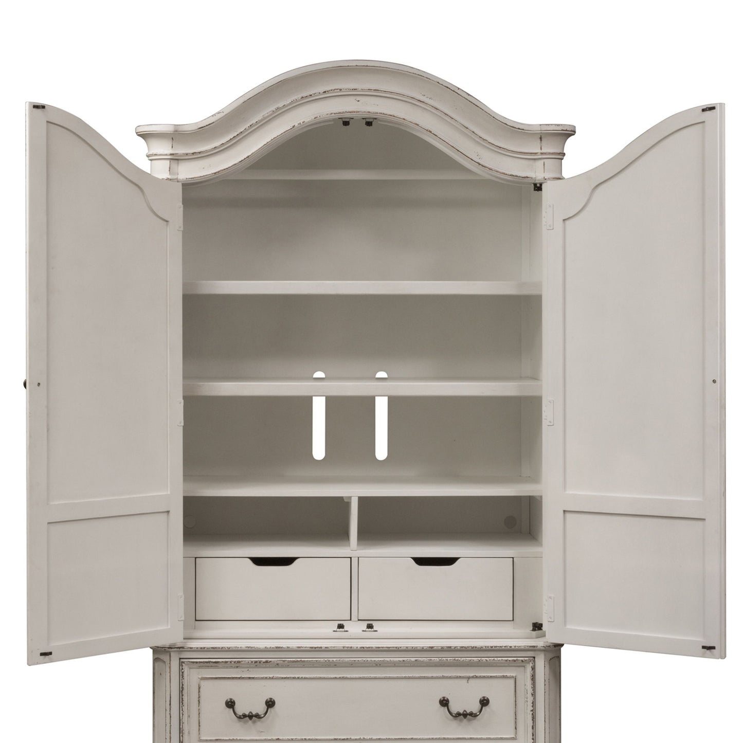 Magnolia Manor - Armoire Top - Antique White