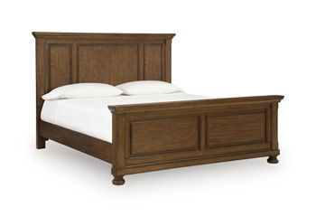 Zackaryn - King/California King Panel Headboard - Warm Brown