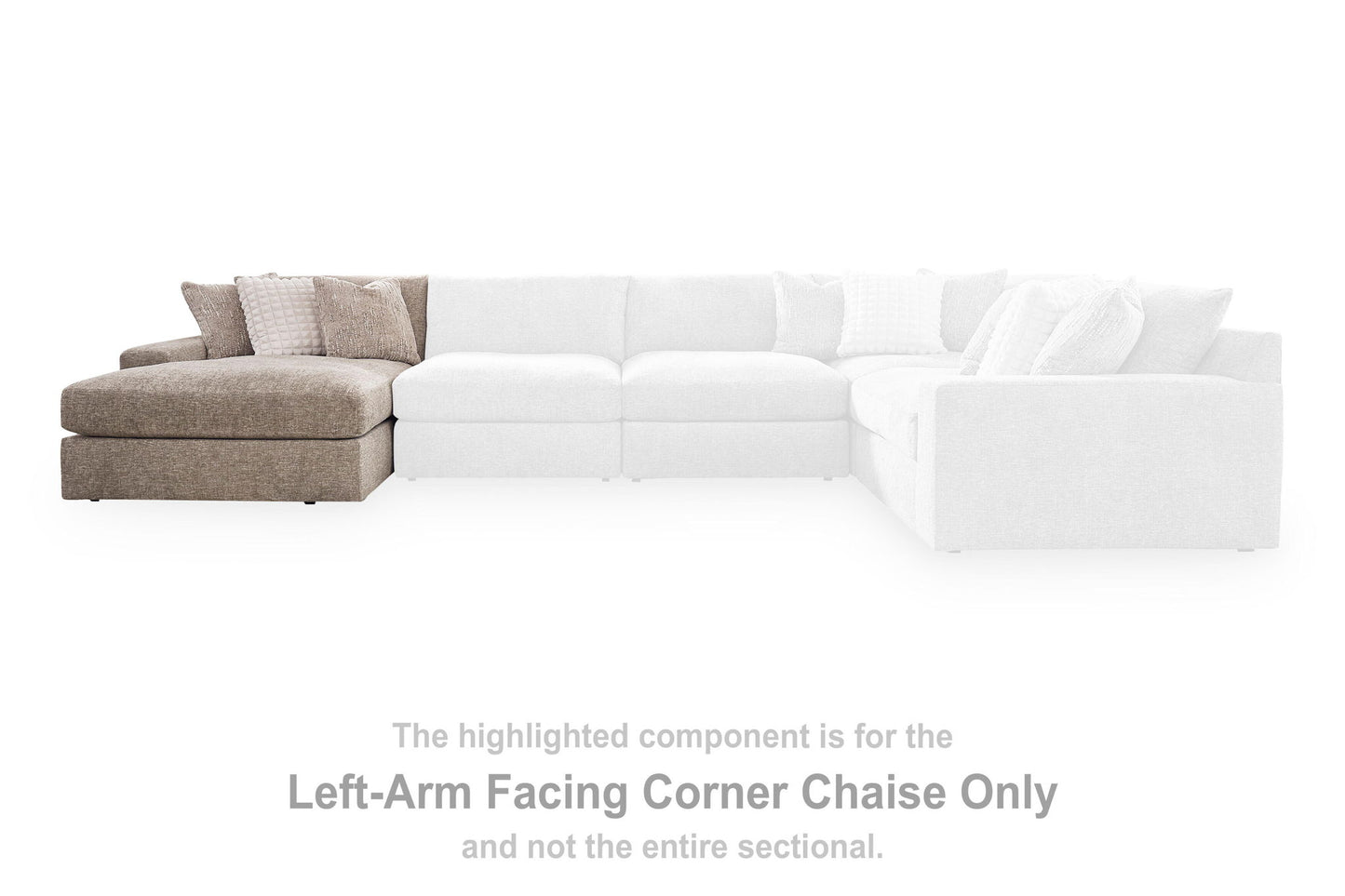 Nexora-Court - LAF Corner Chaise - Burlap