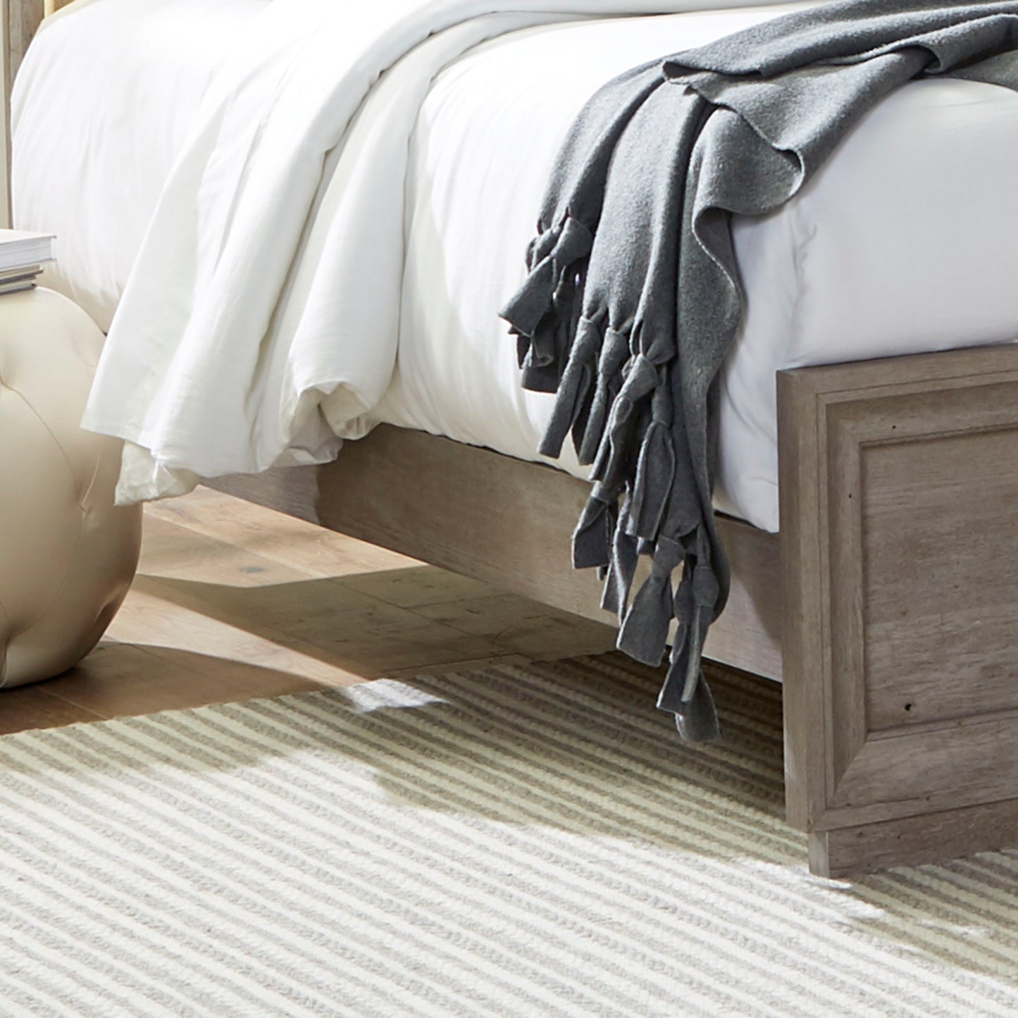 Horizons - Panel Bed Rails - Graystone