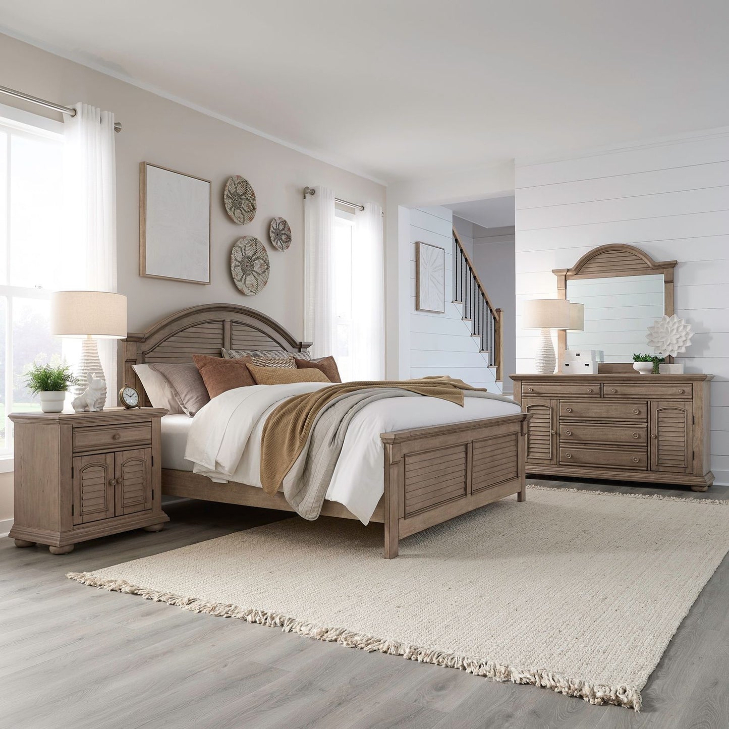 Summer House - Queen Panel Footboard - Sand Dune