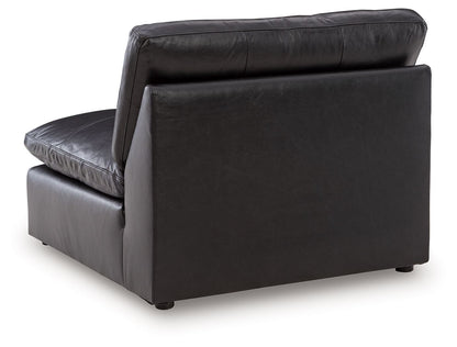 Emilia - Armless Chair - Black