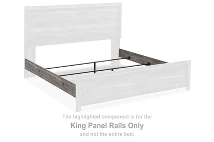 Bronyan - King Panel Rails - Dark Gray