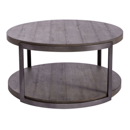 Modern View - Round Cocktail Table Top - Gauntlet Gray