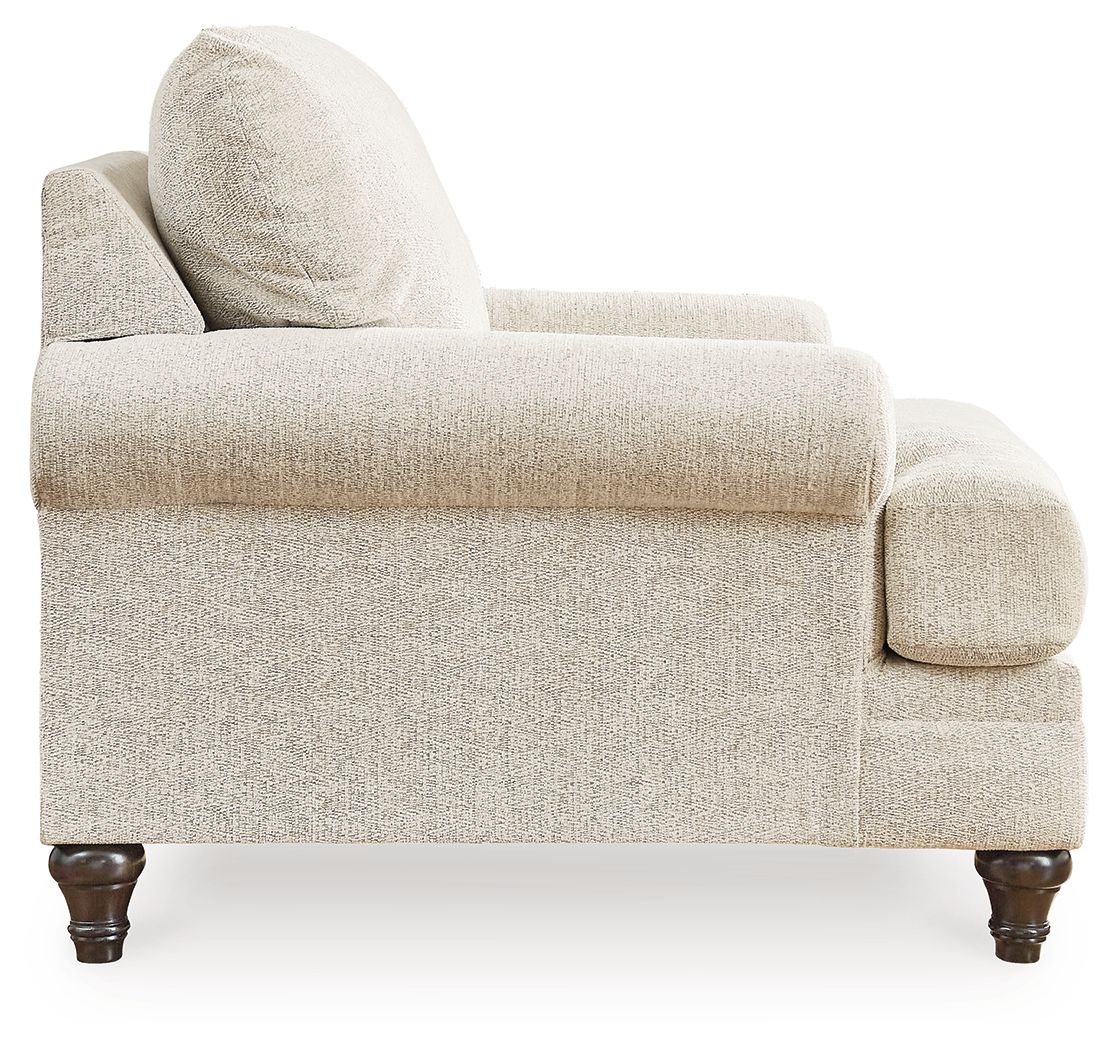Valerani - 2 Pc. - Chair, Ottoman - Sandstone