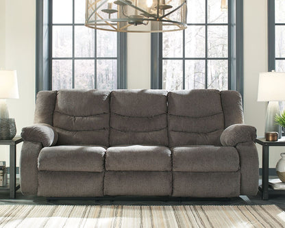 Tulen - Reclining Sofa - Gray