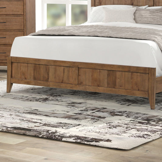 Shaker Lakes - King Panel Footboard - Brown