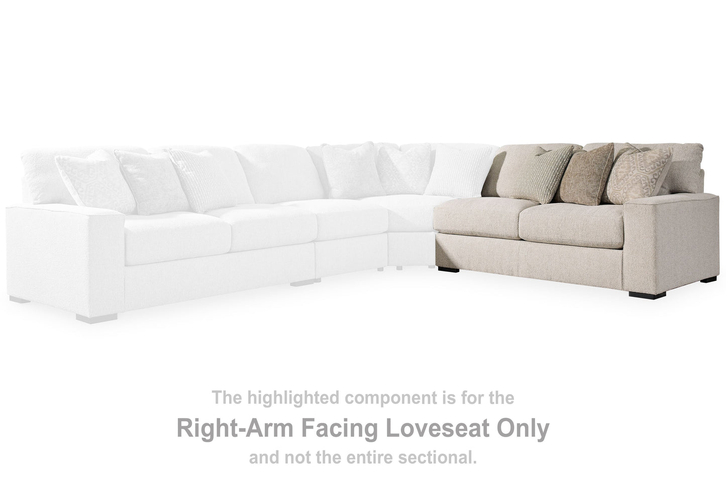 Ballyton - Raf Loveseat - Sand