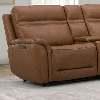 Cooper - L Arm Recliner P3 & ZG - Camel