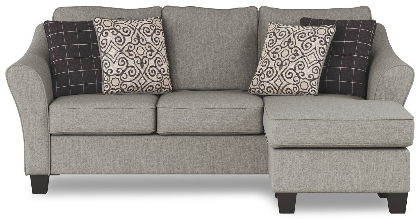 Kestrel - Queen Sofa Chaise Sleeper - Driftwood