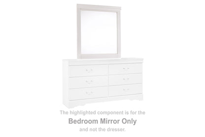 Anarasia - Bedroom Mirror - White