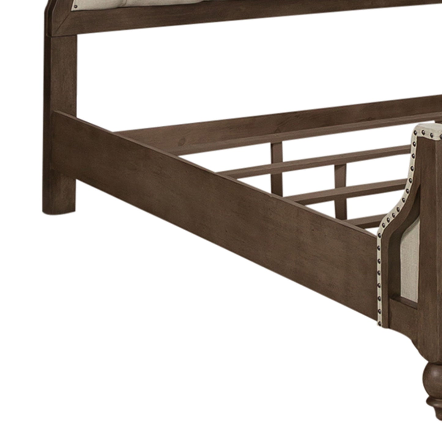 Americana Farmhouse - Shelter Bed Rails - Light Brown