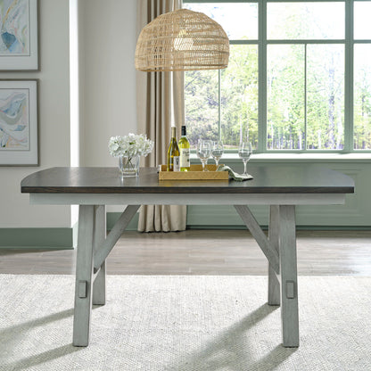 Newport - Gathering Table Base - Smokey Gray / Carbon Gray