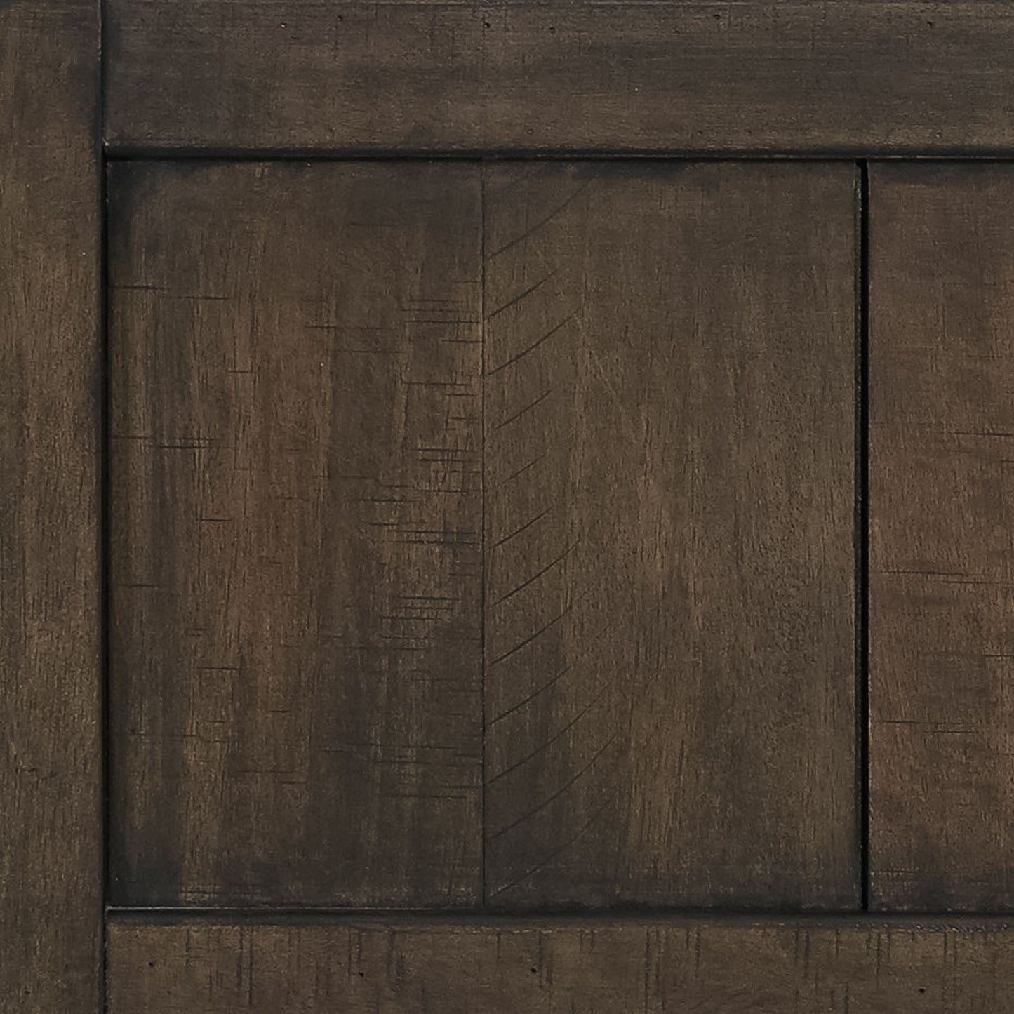 Thornwood Hills - Queen Panel Footboard - Dark Brown