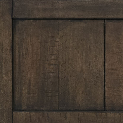 Thornwood Hills - Queen Panel Footboard - Dark Brown