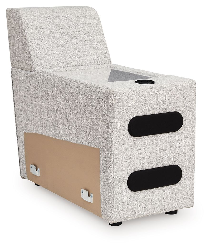 Modmax Console Modmax II - Console With Audio System - Stone – Bedford Home Furnishings