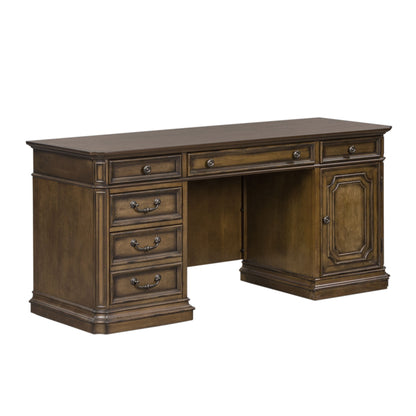 Amelia - Jr Executive Credenza Base - Dark Brown