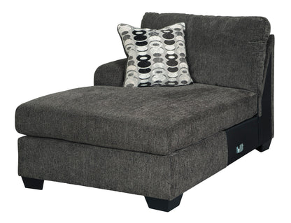 Ballinasloe - LAF Corner Chaise - Smoke