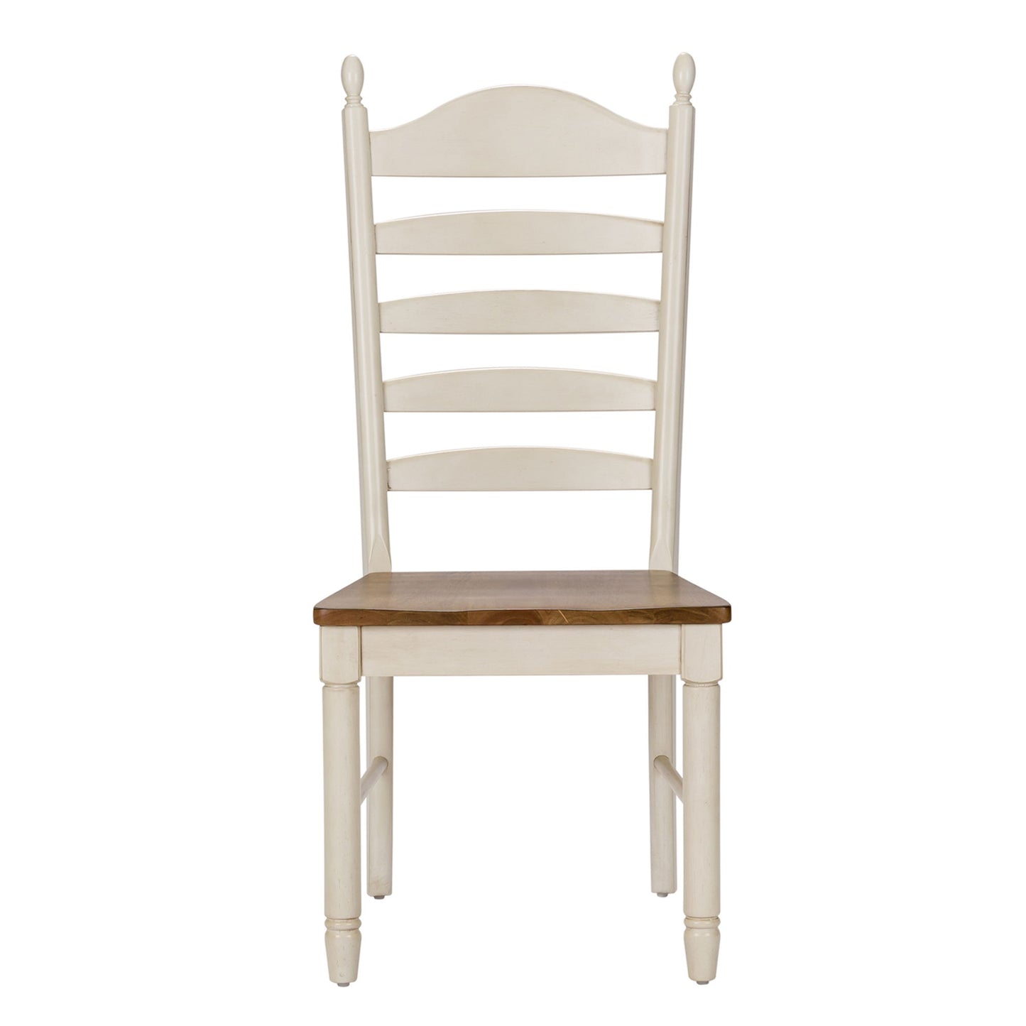 Springfield - Ladder Back Side Chair - Honey & Cream