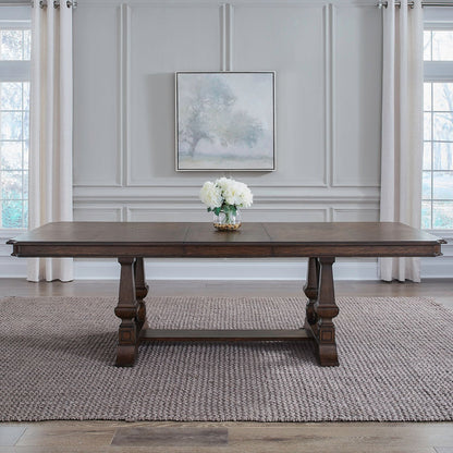 Providence Park - Trestle Table Top - Chateau Brown