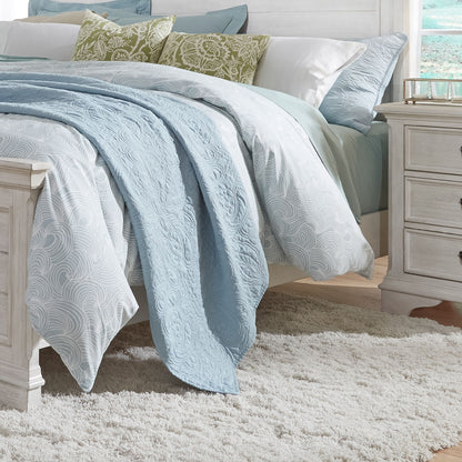 Bayside - California King Panel Bed Rails - White