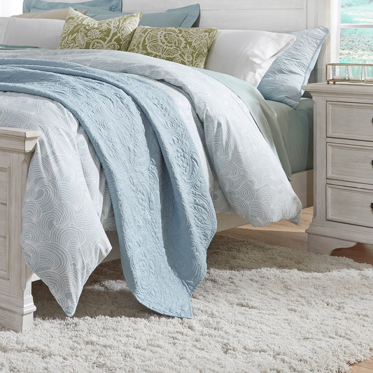 Bayside - California King Panel Bed Rails - White