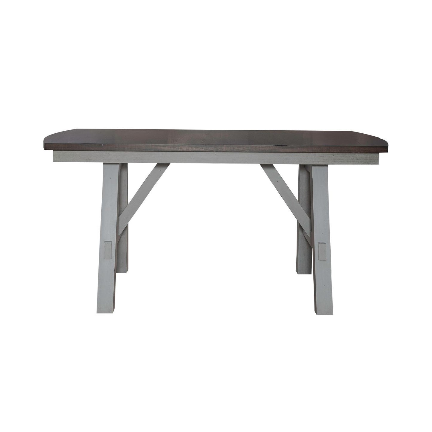 Newport - Gathering Table Base - Smokey Gray / Carbon Gray