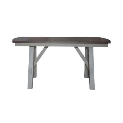 Newport - Gathering Table Base - Smokey Gray / Carbon Gray