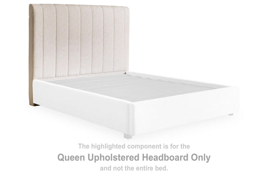 Shoralli - Queen Upholstered Headboard - Beige