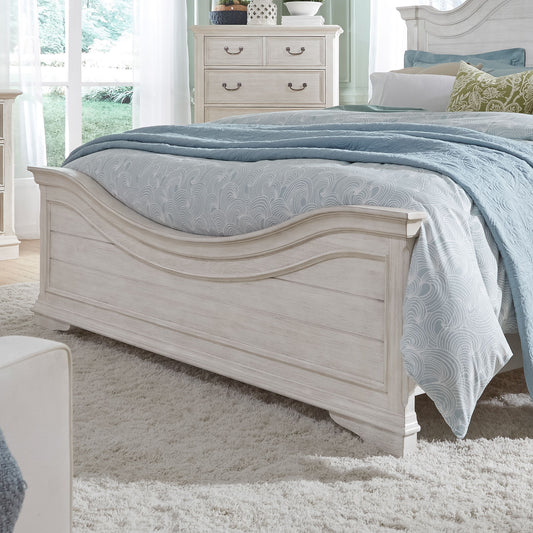 Bayside - King Panel Footboard - White