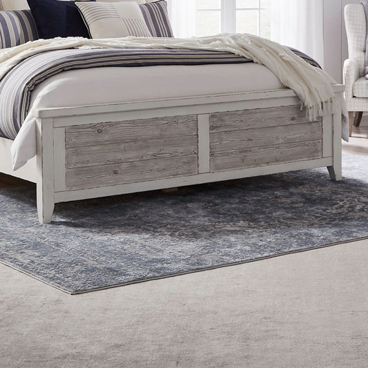 Backroads - Queen Panel Footboard - White