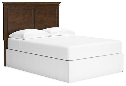Danabrin - Full Panel Headboard - Brown