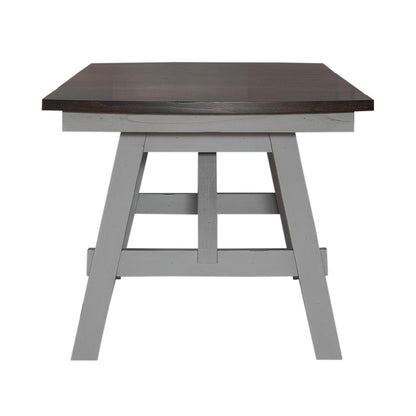 Newport - Gathering Table Base - Smokey Gray / Carbon Gray