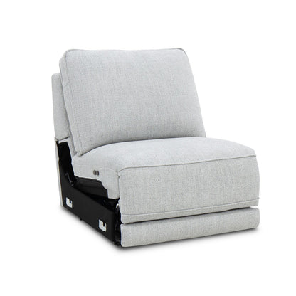Blake - Armless Recliner P2 & Zero Wall - Estero Smoke